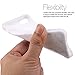 iPhone 5 Case, iPhone 5S Case, JAHOLAN White Marble Design Slim Shockproof Clear Bumper TPU Soft Case Rubber Silicone Skin Cover for Apple iPhone 5 5S SE