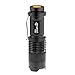 UltraFire Red Light sk68 CREE XP-L Q5 LED Flashlight 3 mode 300 Lumens Zoomable Torch(Only Flashlight)