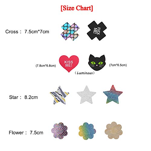 Wedding Accessories Disposable Pasties Adhesive Nipple Covers Lingerie Breast Pasties Petals for Women 10Pairs