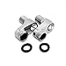 Set of 2 NUZAMAS BathTub Tap Adapter, Adjustable Swing Arm, 3/4