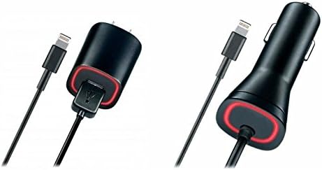 Apple iPhone MFI Ceritified 7 7 plus 5 5S 6 6S 6+ 6S+ New Lightning Rapid Travel Home and Car Charger 5v / 2.1 Amp
