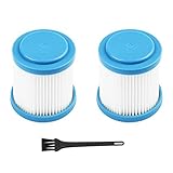 VPF20 Pleated Vacuum Filter Compatible with Black + Decker SMARTECH 2-in-1 Cordless Lithium Stick Vacuums (2-Pack)