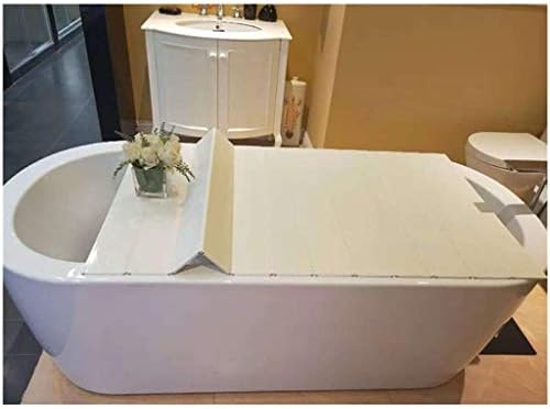 浴槽カバー防塵ボード折りたたみ式浴槽断熱カバーpvcブラケット浴槽浴槽浴槽カバー浴槽ラック浴槽収納ラック Size 125 75 推奨 0 6cm