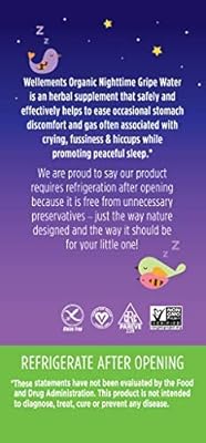 wellements night time gripe water