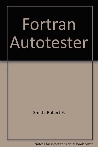 Fortran Autotester