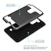 LG K10, Premier LTE Brushed Metal Texture Slim Hybrid Phone Case