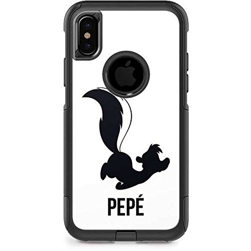 Looney Tunes OtterBox Commuter iPhone X Skin - Pepe Le Pew Identity | Cartoons X Skinit Skin