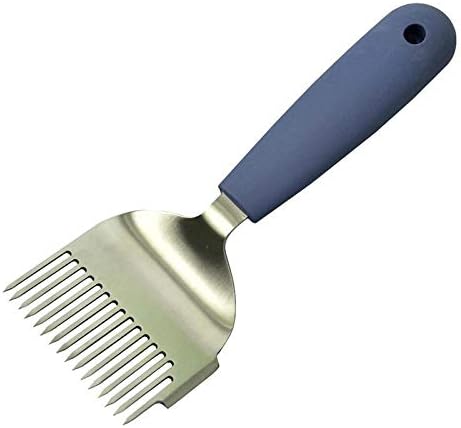 DLKKLB 1 Pcs Convenience Straight Needles Uncapping Fork Bee Honey Sparse Rake Shovel Blue Beekeeping Supplies Tools