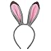TFJH E Girls Gray Bunny Ears Headband Party Decoration Cosplay Grey Rabbit
