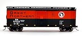 Bachmann Industries 40' Box Car - Great Northern (HO Scale), Green & Orange