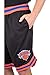Ultra Game Mens Active Knit Training NBA Woven Team Logo Poly Mesh Basketball Shorts, Black, Medium US
