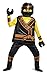 Disguise Cole Lego Ninjago Movie Deluxe Costume, Yellow/Black, Medium (7-8)