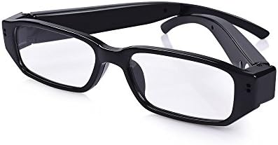 HD Hidden Spy Camera eyeglasses Portable Mini Security Camera Nanny Cam with Motion Detection/Loop Recording for Indoor or Outdoor
