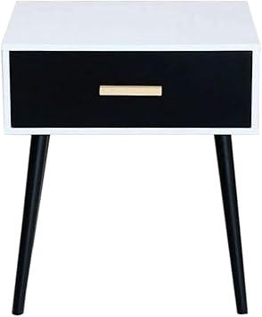 Amazon Com Bedside Table Nightstands Mini Magazine Table Stylish Living Room Sofa Side Table Personalized Home Storage Storage Cabinet With Small Cabinet Durable Color Black Furniture Decor