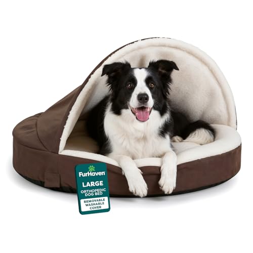 Furhaven Snuggery Orthopedic Dog Bed