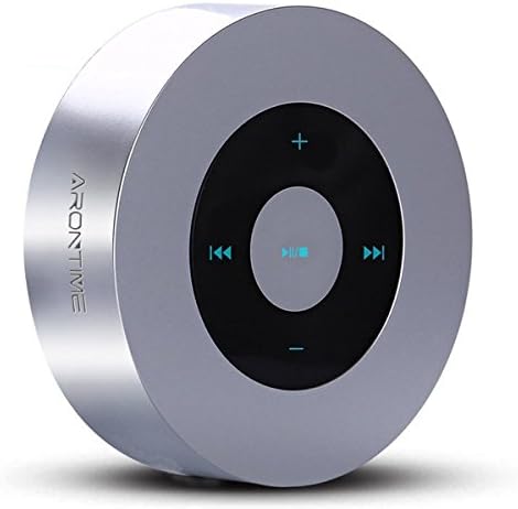 ARONTIME Portable Wireless Speakers Bluetooth Speakers Touch screen Stereo music Loud Sound with PC/mobile for Travel/home (A8 Sliver)