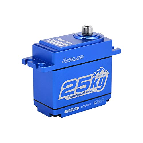 DDLmax RC Car Accessories, Power HD LW-25MG Waterproof Super Torque Digital Servo for Traxxas TRX-4 KM2 - Thumbnail 4
