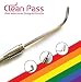 Clean Pass Douche - Pre-Intercourse Hygiene Stainless Cleansing Shower Douche Tube for Men Women Perfectly designed for Body Anatomy Comfortable Efficient & Quick Shower Nozzle Shower Enema