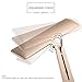 CTLpower LED Table Lamp, Eye-caring Desk lamp, Dimmable LED Light, Rechargeable Table Lamp with USB Charging Port, Ultra Compact Design with 3 Brightness Levels of Reading Study Lamp Light (Gold)