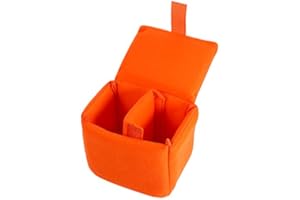 DLSR Camera Bag Insert Padded Shockproof Foldable Camera Insert Protective Bag Camera Case Bag Accessory for Photographing Bl