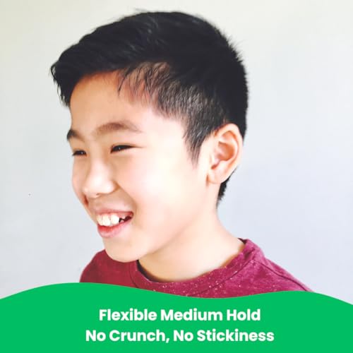 Fresh Monster Kids Hair Styling Gel, Medium Hold Alcohol-Free, Natural Hair Gel for Kids & Toddlers (6oz.)