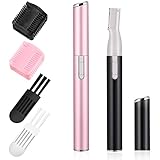 2 Pieces Electric Eyebrow Trimmer Women Precision