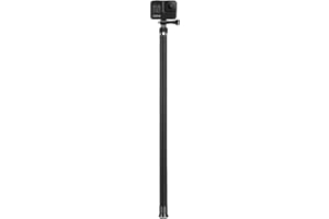 AFAITH 106" Long Carbon Fiber Handheld GoPro Selfie Stick Extendable Pole Monopod for GoPro Hero 12/11/10/9/8/7 Black, DJI OSMO Action Camera, Insta 360 Cam & Other Action Cameras