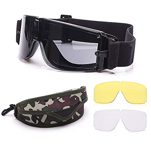 Elemart Tactical Airsoft Goggles Safety Goggles Army Goggles Military Eye Protection Hunting