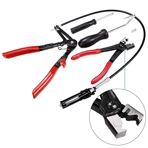 Hose Clip Plier,Vise Grip Locking Pliers Throat Tube Clamp Fuel Oil