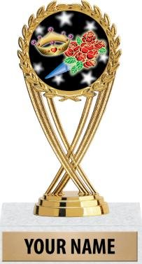 Beauty Trophies - 6" Beauty Crown Trophy, Pageant Trophy Awards