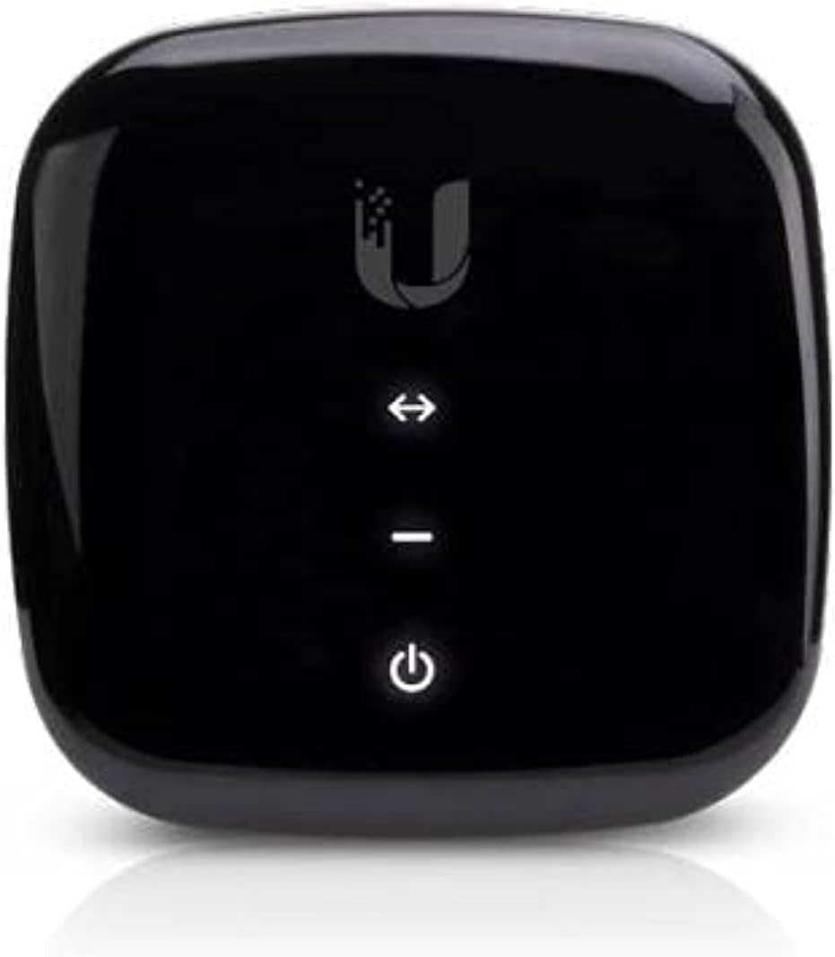 Ubiquiti UFiber Active Ethernet Gigabit Media Converter Black