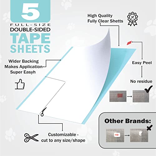 SofistiCat Scratch Furniture Protector, Double Sided Tape Cat