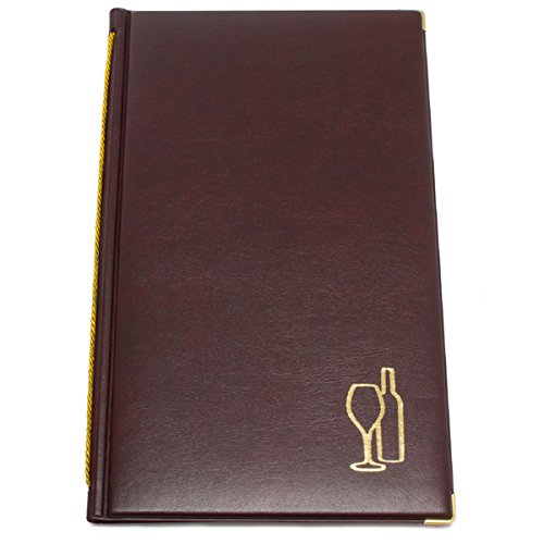 grafoplas 6114750 portamenú for Restaurant, Burgundy