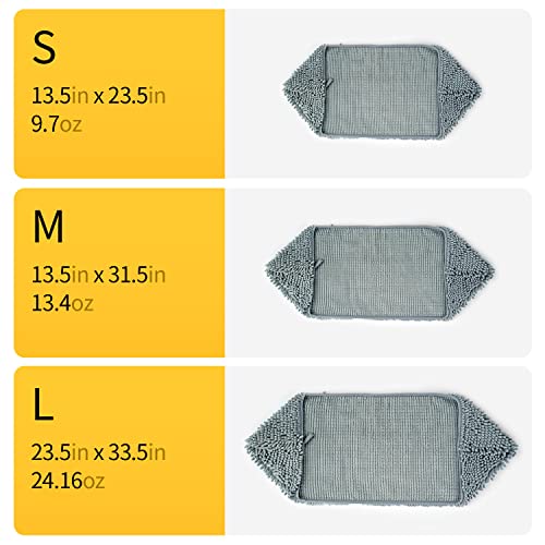 ThinkPet Absorbent Dog Towel, Pet Towel with Hand Pockets, Chenille Microfiber Shammy Dog Towels For Drying, Machine Washable Indoor Outdoor 31