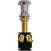 SeaSense 2 Position Push Pull Switch (Brass),gold/brown