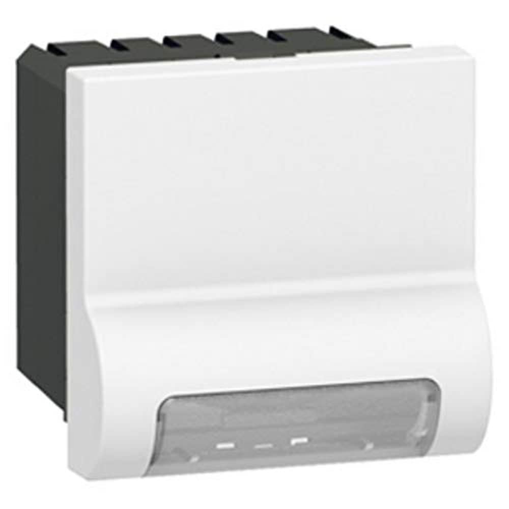 Legrand Mosaic 078510 Bulkhead Pilot Light 2 Modules White (German Import)
