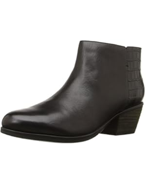 Women's Gelata Italia Black Combi Leather Ankle Boots