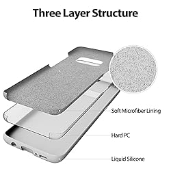 GOOSPERY Liquid Silicone Case for Samsung Galaxy S8