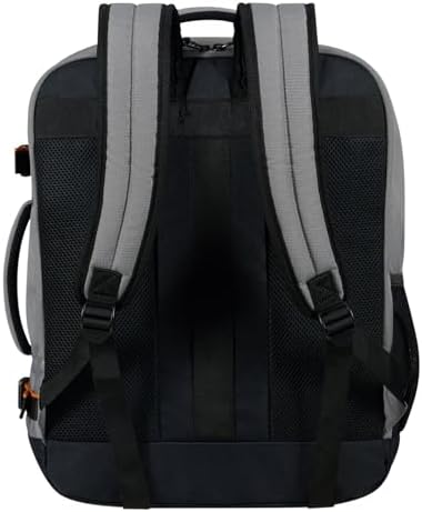 American Tourister Take2Cabin - EasyJet Cabin Bag 36 x 20 x 45 cm, 38 L, 0,70 kg, Bagagem Manual, Mochila M para aviões subterrâneos, Cinzento (Cinzento Escuro)