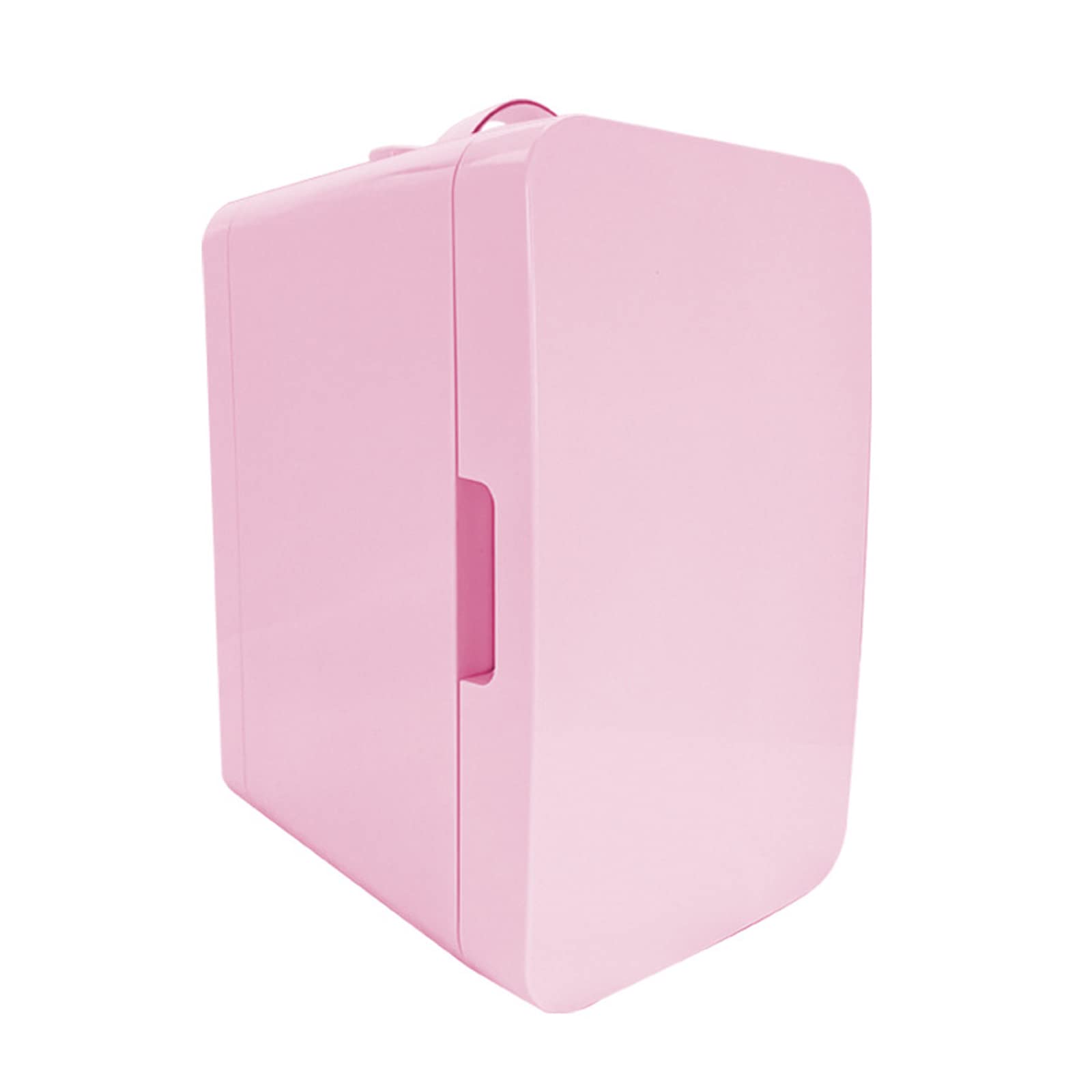 ROCILA Mini Refrigerator, Compact Portable 6L Hot & Cold Dual Control, Pink