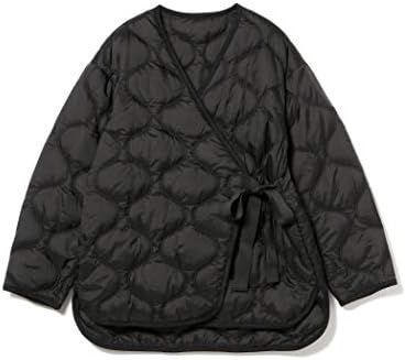 Beamslite Women’s Blouson, Double Quilt, Stitching, Blouson, Black