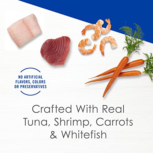 Purina Fancy Feast Limited Ingredient Wet Cat Food Complement, Broths With Tuna, Shrimp