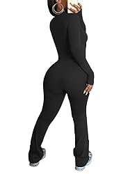 HBQ Women's 2 Piece Tracksuit Sets Long Sleeve Zip