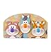 Melissa & Doug First Play Wooden Jumbo Knob Farm Animal Puzzle (3 pcs)