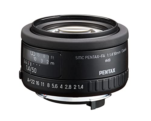 Pentax smc PENTAX-FA 50mmF1.4 Classic, Single-Focus, Standard Lens for use with…