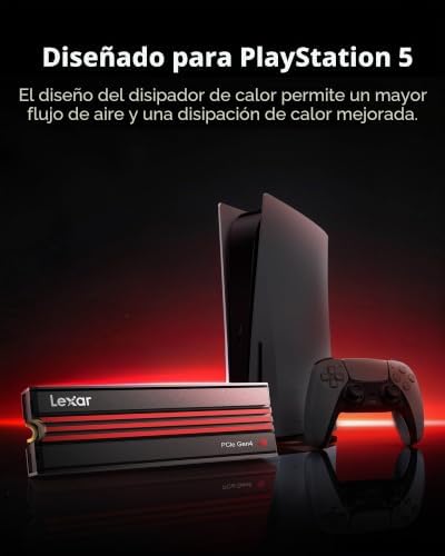 EQ790 PS5 SSD 4TB, SSD Interno NVMe M.2 con Disipador de Calor, 2280 PCIe Gen4x4 NVMe 1.4 SSD Interno, Lectura hasta 7.000 MB/s, Compatible con PS5, PC de Escritorio y Portátil