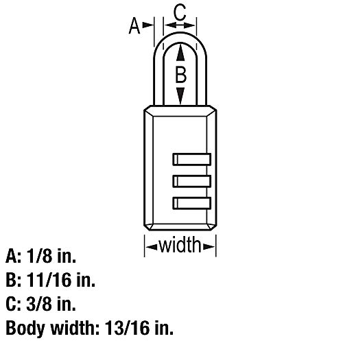 5 Master+Lock+646T+Combination+Luggage