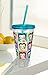 Spoontiques Scooby Doo Cup with Straw, Clear