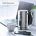 TaoTronics Automatic Milk Frother Warmer Electric Liquid Heater with Hot Milk Functionality, Stainless Steel Electric Milk Steamer for Latte, Cappuccino, Hot Chocolate