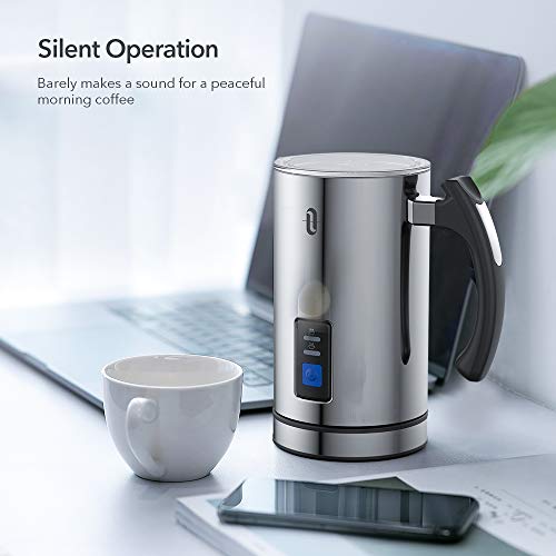 image for TaoTronics Automatic Milk Frother Warmer Electric Liquid Heater with H